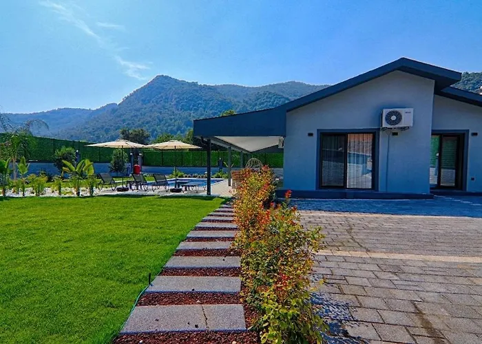 别墅 Luxury Detached With Large Garden And Private Pool In Goecek Inlice 费特希耶