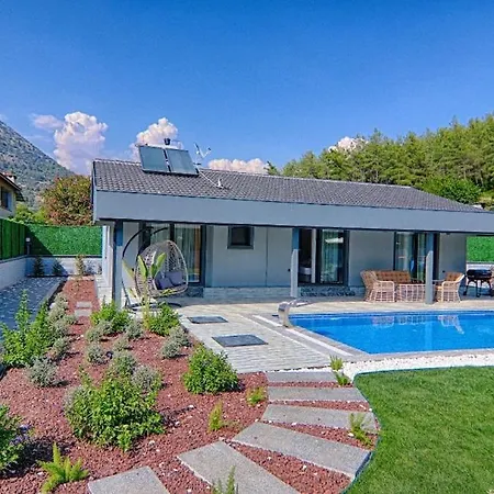 Luxury Detached With Large Garden And Private Pool In Goecek Inlice Vila