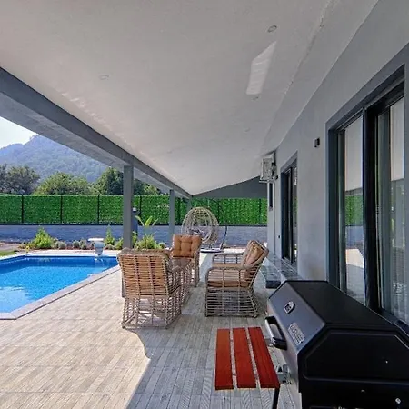 Vila Luxury Detached With Large Garden And Private Pool In Goecek Inlice Fethiye