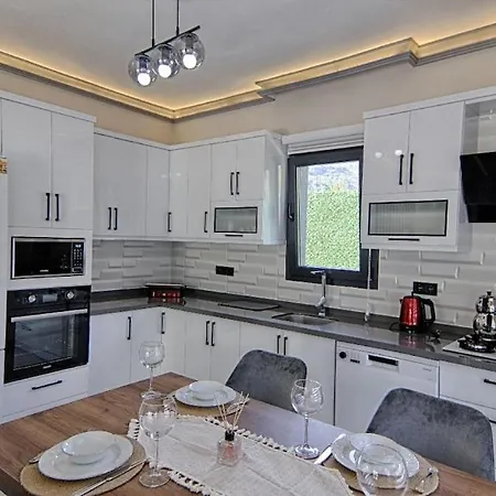 Luxury Detached With Large Garden And Private Pool In Goecek Inlice Вилла Фетхие