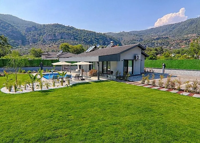 Luxury Detached With Large Garden And Private Pool In Goecek Inlice