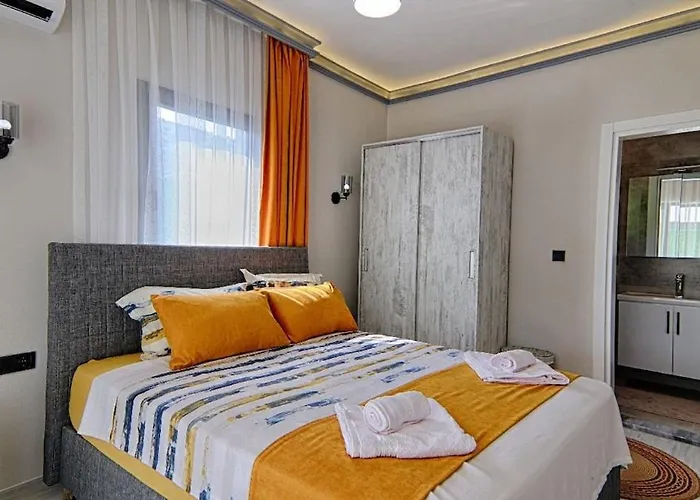 Villa Luxury Detached With Large Garden And Private Pool In Goecek Inlice Fethiye